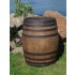 600 Liter Eichenholz Weinfass, dunkel gebeizt Ringe Schwarz