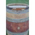 Weinfass aus Eichenholz mit Weidenholz-Ringen 225 liter